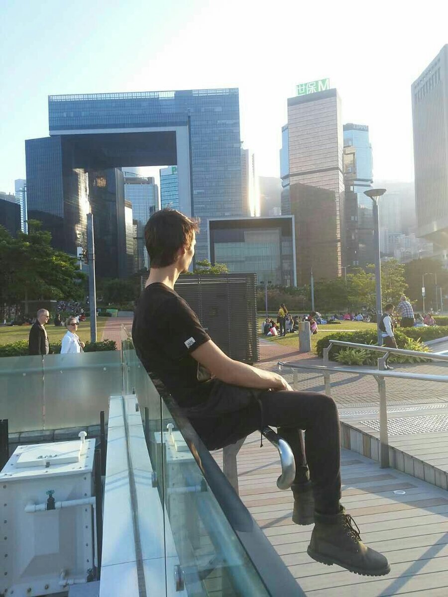 Набережная в Гонконге