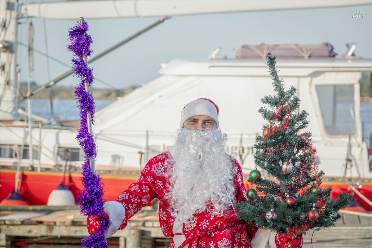 Яхтенный дед мороз.