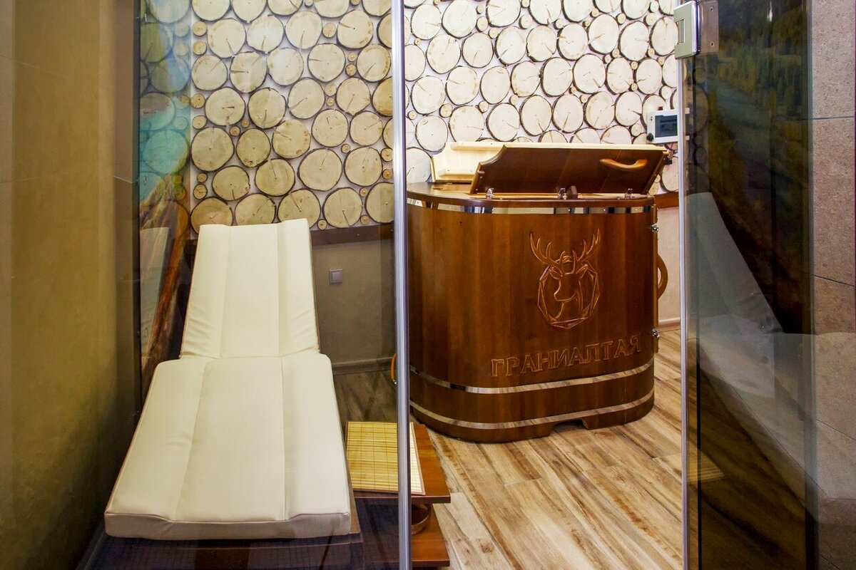 кедровая фито бочка в Центре восстановления здоровья "Грани Алтая"