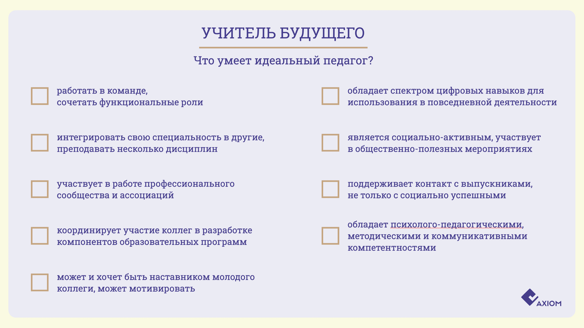 Что умеет учитель. Учитель будущего вопросы для обсуждения. основной целью проекта «учитель будущего» является:. аксиомы учителя.