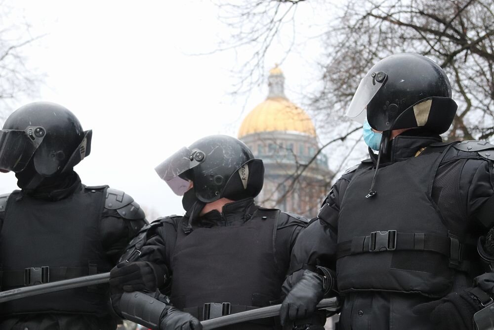 Митинги в Санкт-Петербурге, 23 января 2021 года (Фото: Савва Приходко)