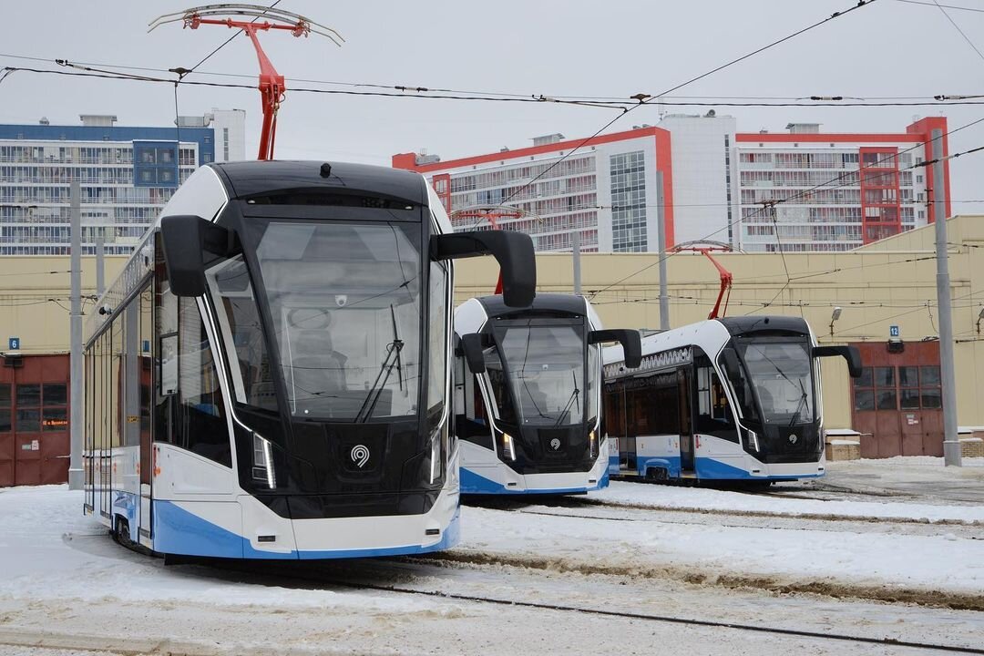 Первые вагоны из для Москвы из нового контракта с ПК ТС, Краснопресненское депо, фото ПК ТС