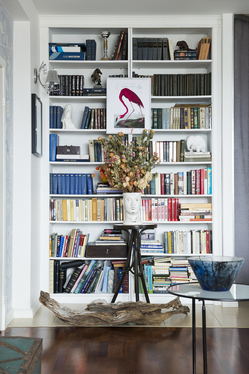 гостиная Оксаны Пантелеевой. фото: Дина Александрова