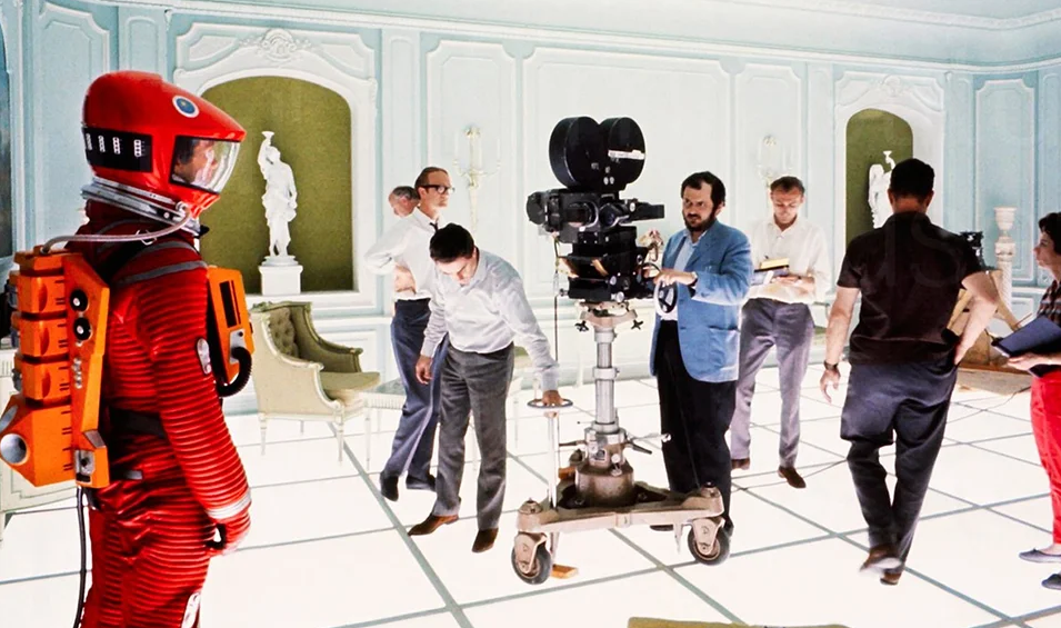 Съемки фильма "2001 год: Космическая Одисея"