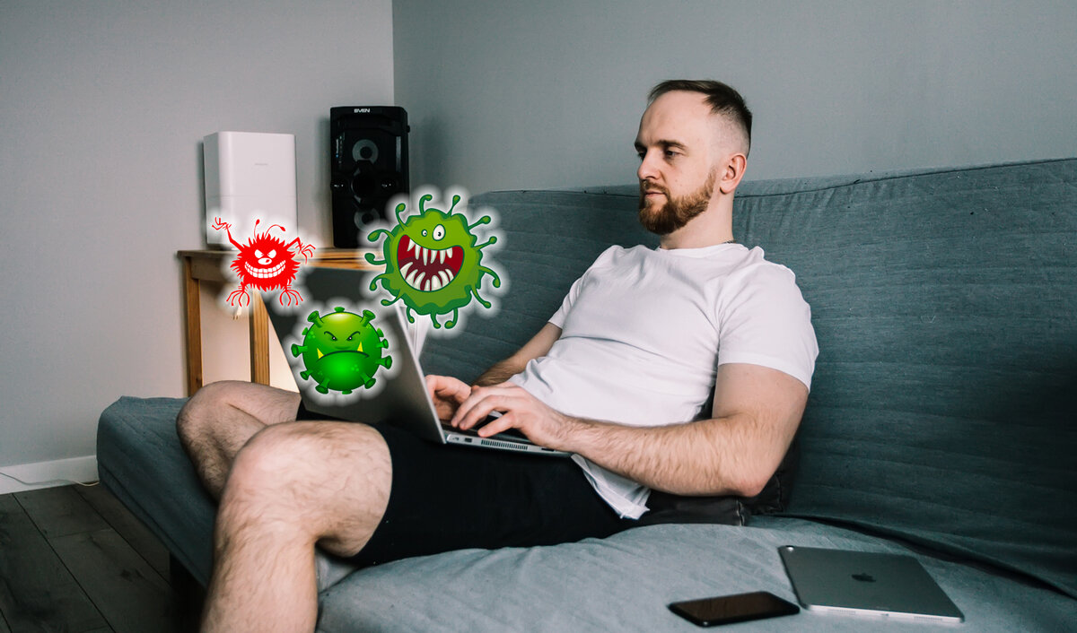 Отбиваюсь от вирусов =)