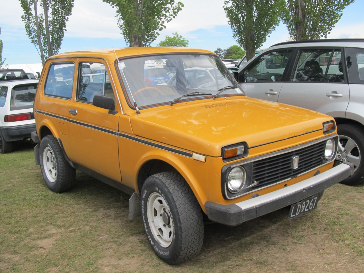 Ваз 2121 нива 1977. Экспортная Нива 2121
