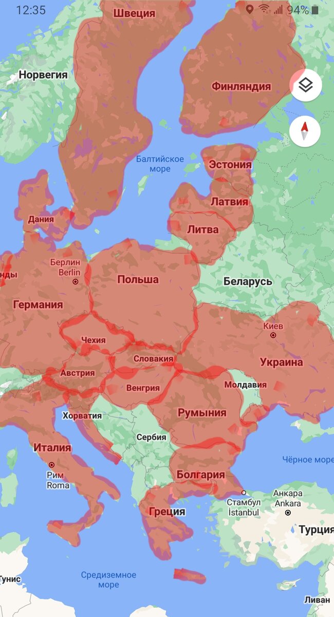 Страны, в которые из Беларуси теперь нельзя долететь напрямую.