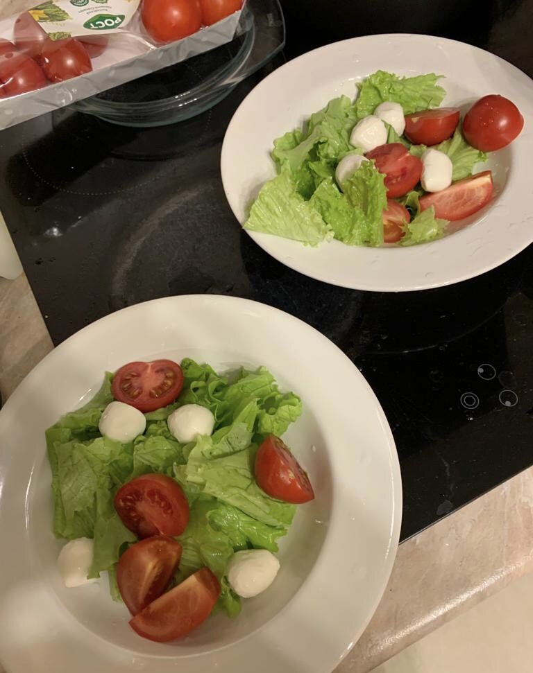 Домашний салат Капрезе