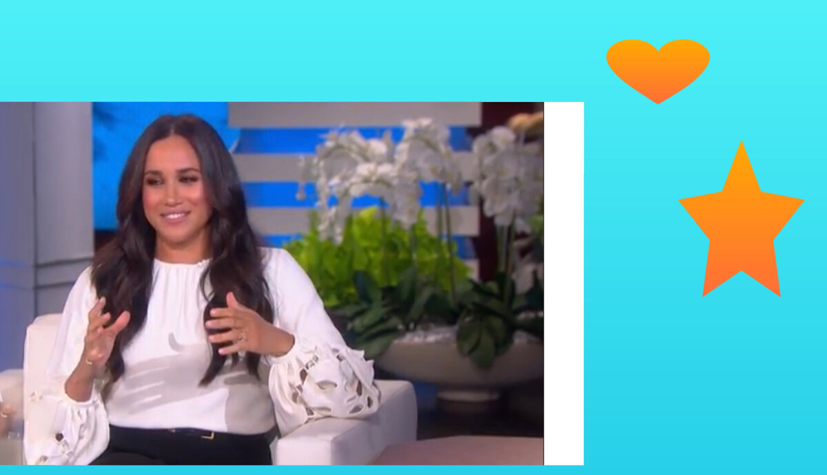 Меган сейчас вспоминает… 