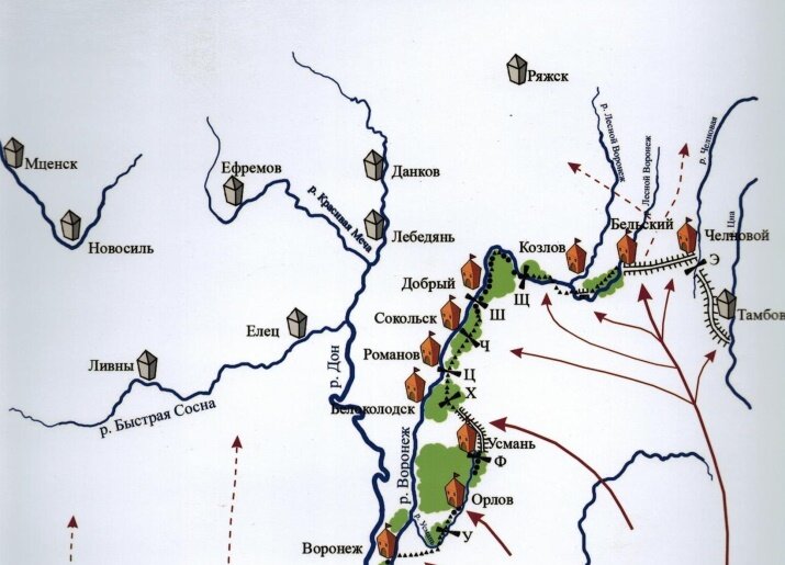 Участок Белгородской черты