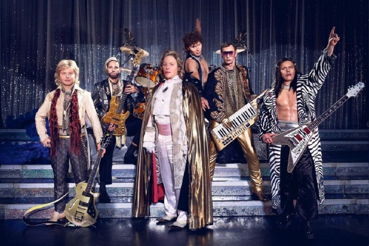 Фото участников группы Rammstein со съемок клипа на трек Zick Zack.