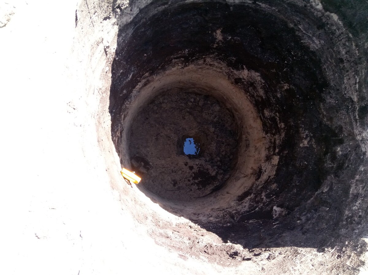 Рытье колодца