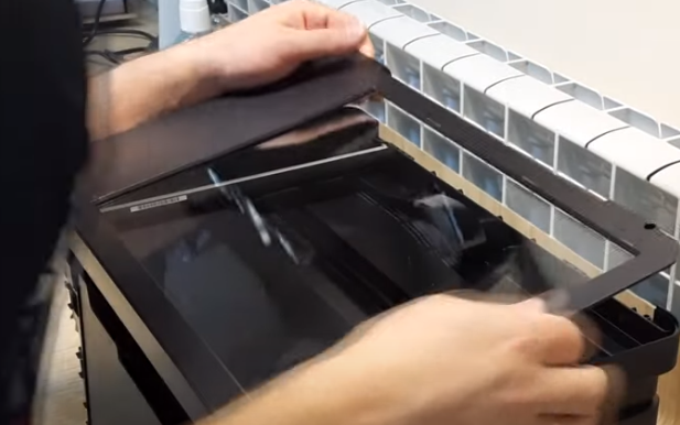 Отключение широкого шлейфа на сканирующую линейку