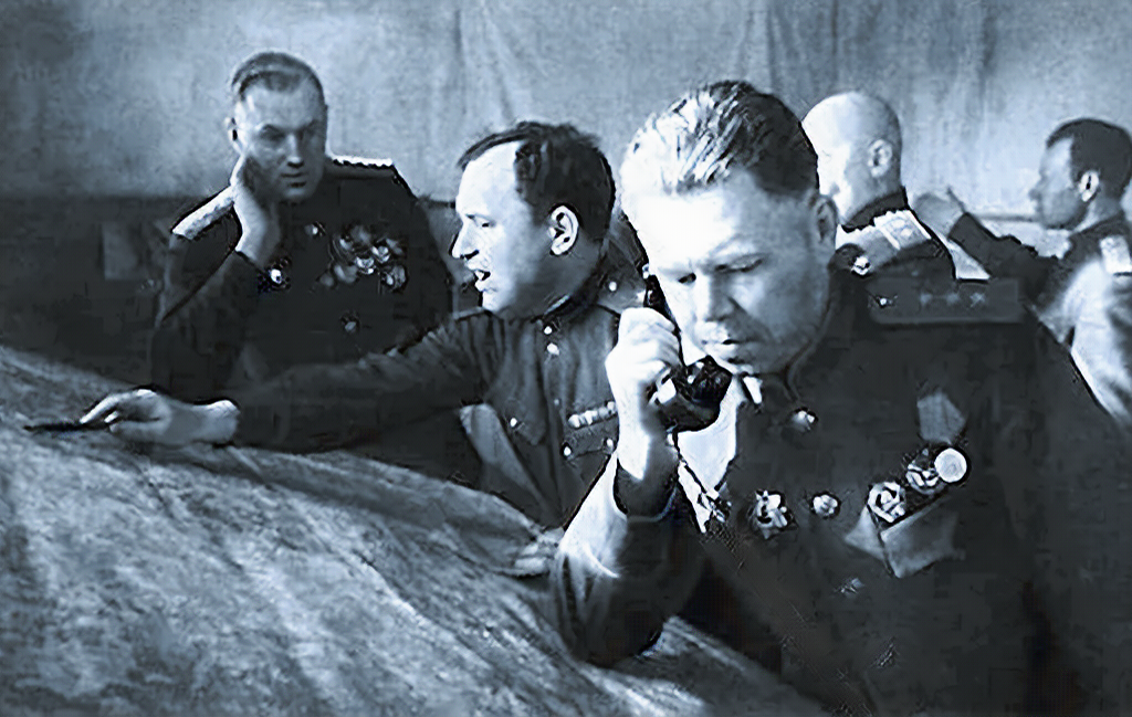 Командующими фронтами Берлин. Берлинская операция командующие фронтами. Тюленев командующий фронтом.