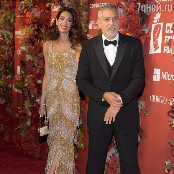    Джордж и Амаль Клуни LEGION-MEDIA