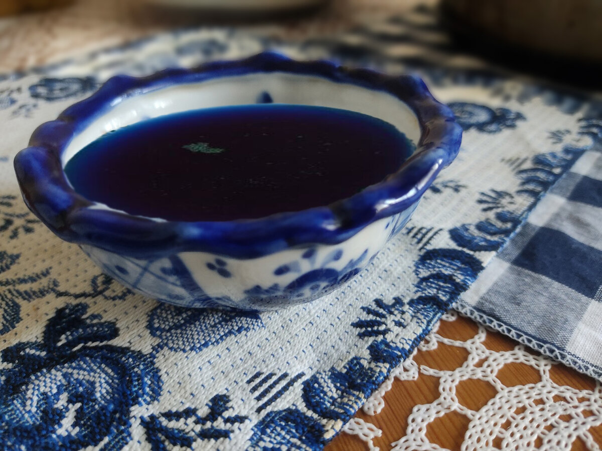 тайский голубой чай Анчан