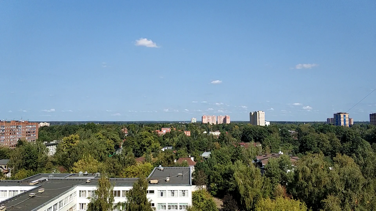 Вид из окна проданной квартиры