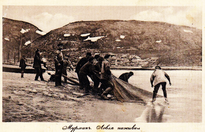 Фото Лов наживки на Мурмане.