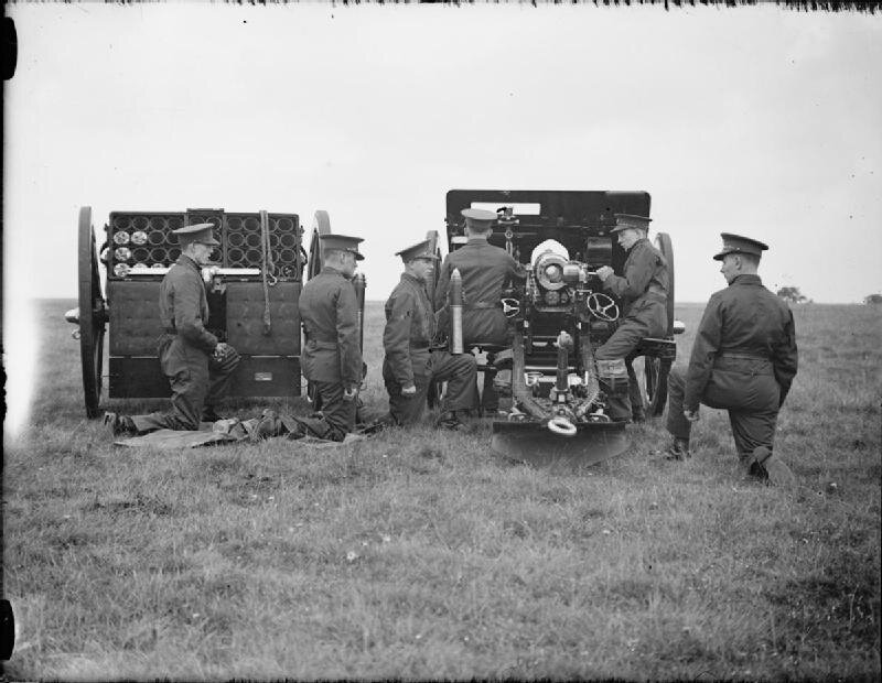 Ordnance, QF 18 pounder, Mk IV on Mk IV Carriage