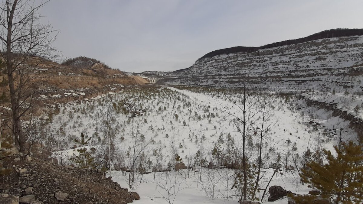 Вид на Сокский карьер.