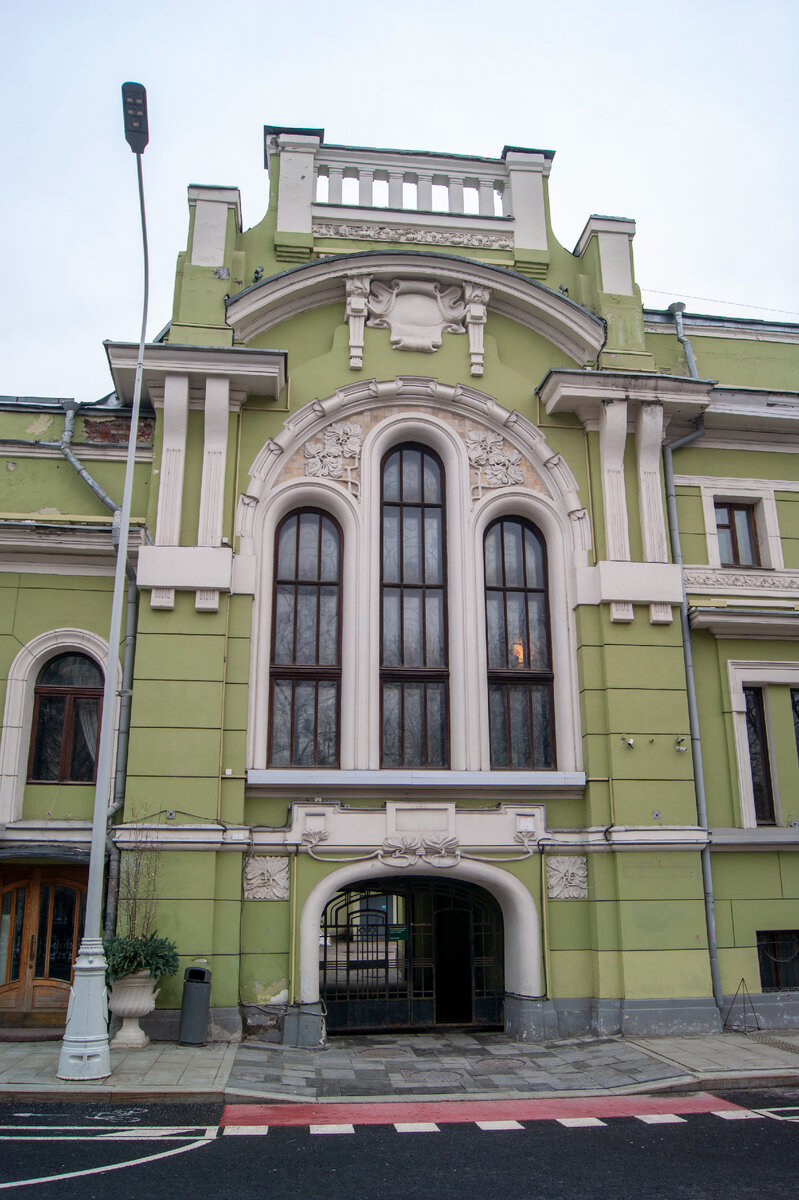 Особняк П.П. Смирнова на Тверском бульваре.