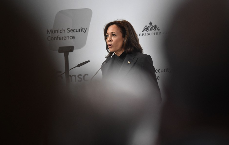 Трансатлантическая сплочённость: вице-президент США Камала Харрис в Мюнхене © AFP