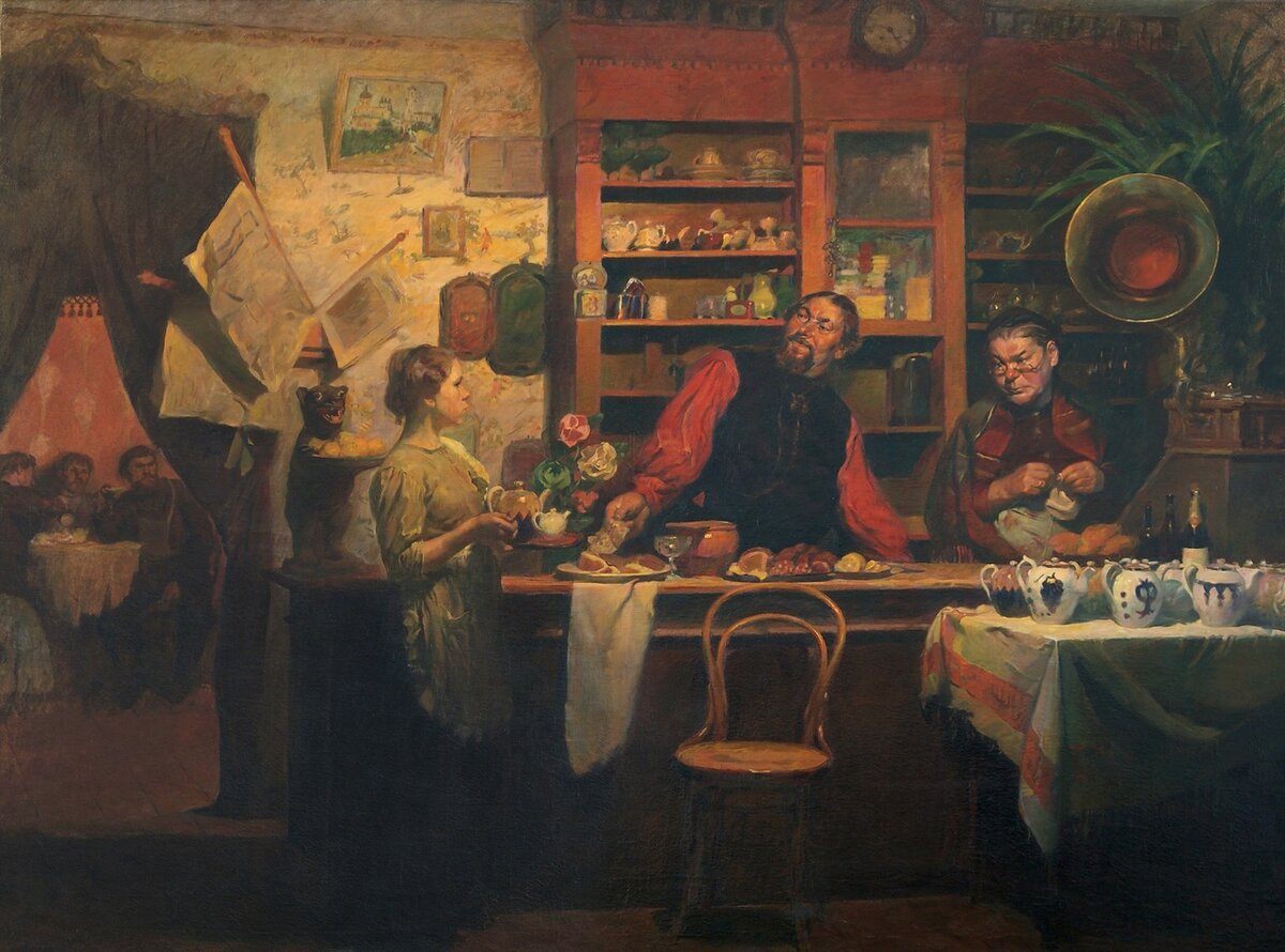 Алексей Кокель «В чайной»