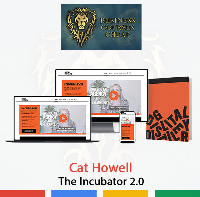 CAT HOWELL - THE INCUBATOR 2.0  HI GUYS!
THANKS For Watching My Post! SELLING BUSINESS courses for CHEAP rates. Best Prices For The Best Courses! Any Proofs Greetings. HOW TO DO IT:
1.