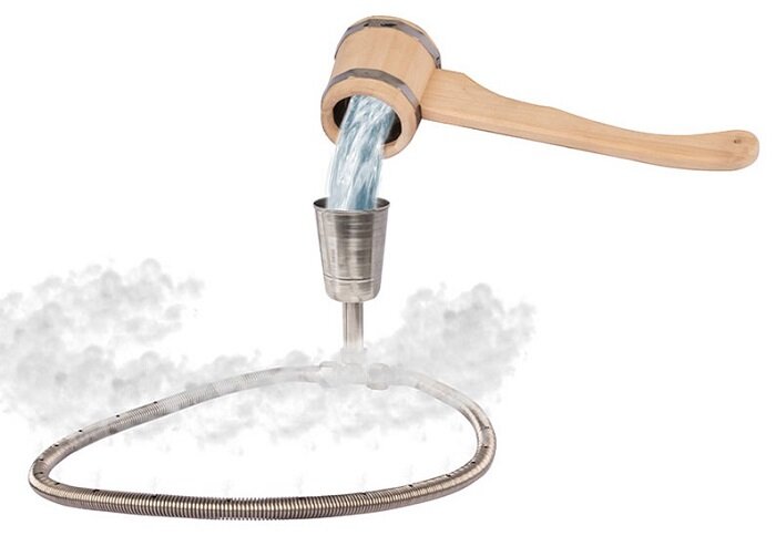 Принцип работы паровой пушки для печи