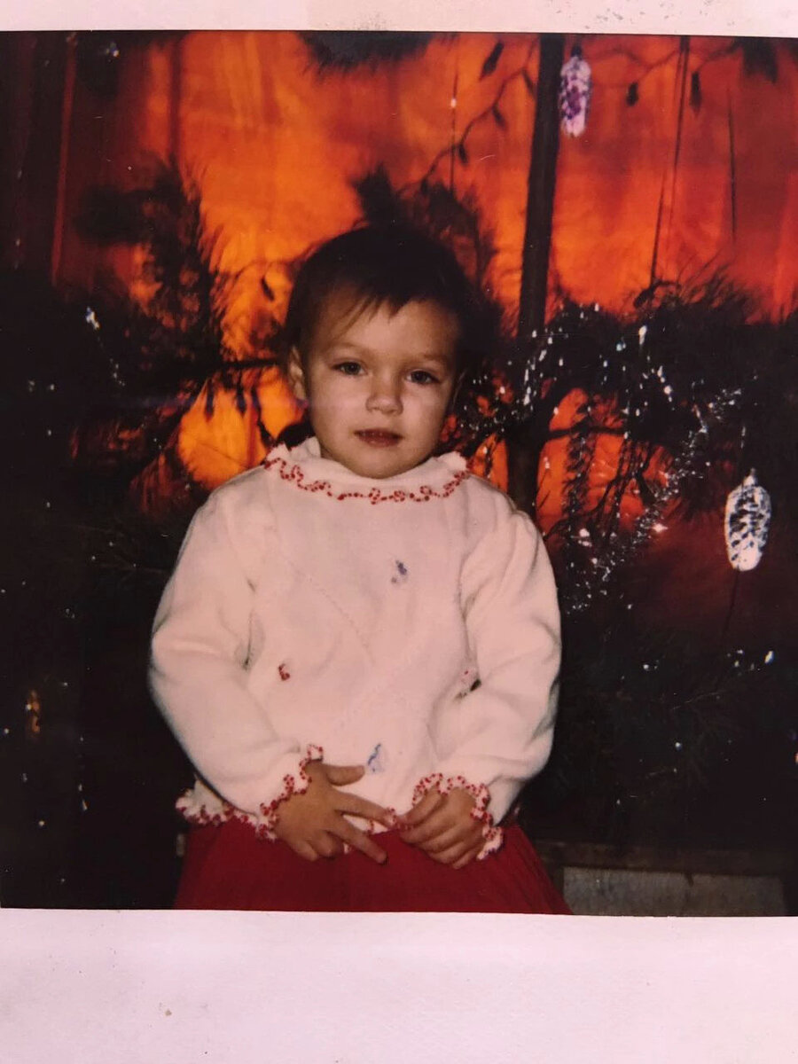 Ксюша Фото Полароидом 96 год.