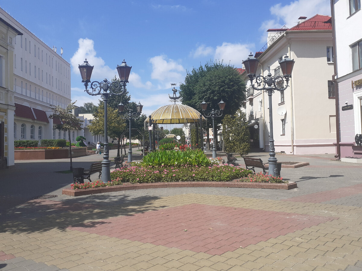 Брест. Пешеходная улица.