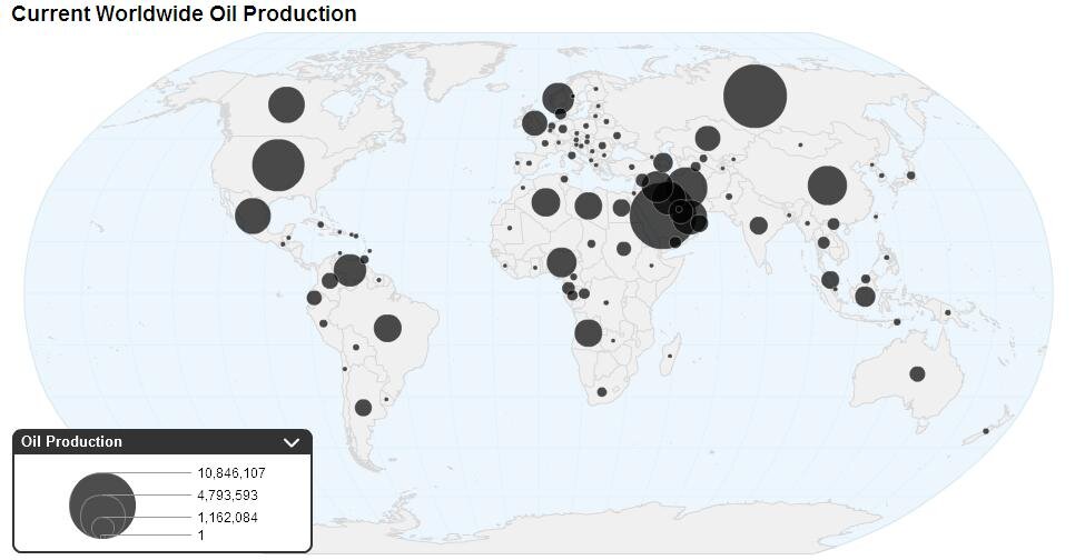 Местоположение нефти. Карта месторождений нефти в мире.