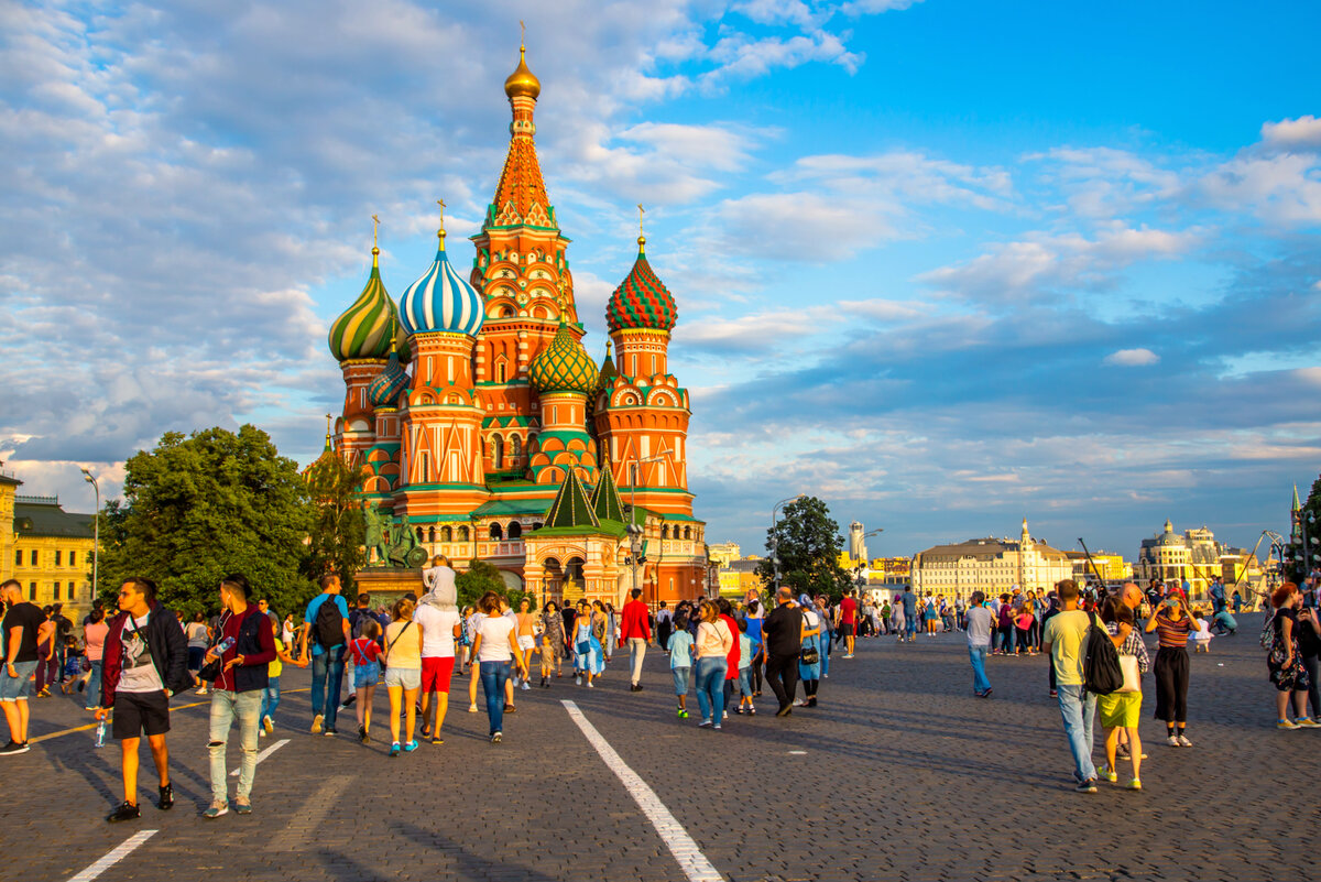 Что посещают туристы в Москве