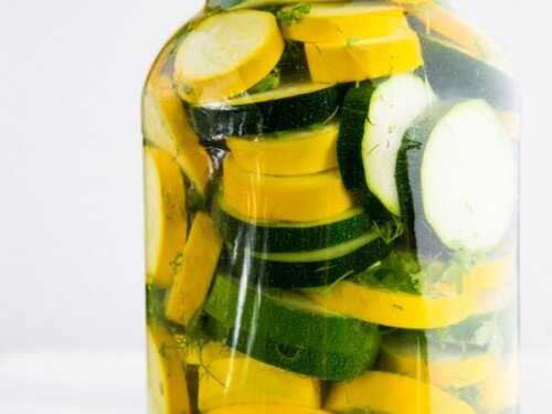 Быстрые маринованные кабачки, мой рецепт, фото natashaskitchen.com