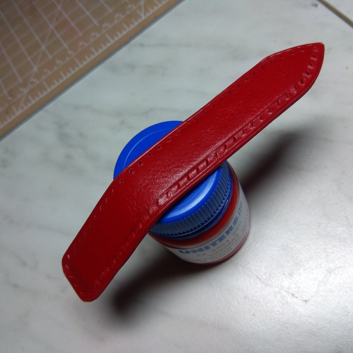 Вот такой хлястик получился