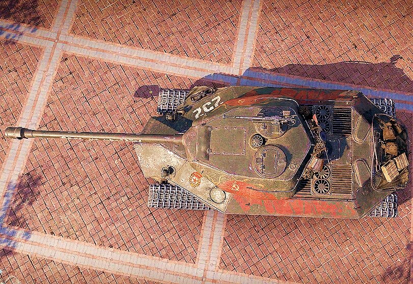 Советский тяжёлый танк Объект 252У «Защитник".