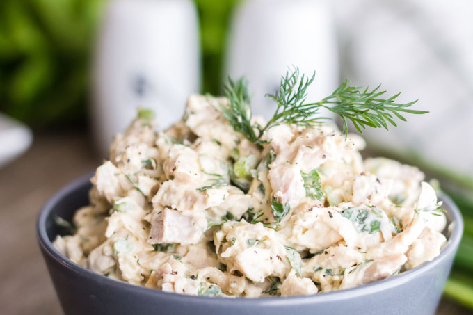 Куриный кето-салат