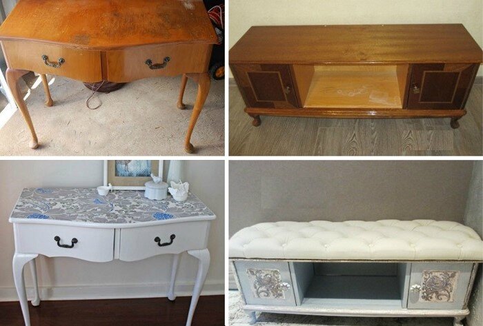 Как продлить жизнь старой мебели: реставрация своими руками