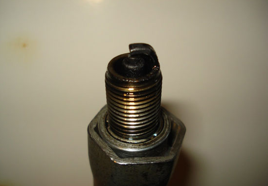 Залитая свеча