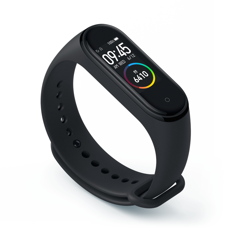 На рисунке представлен Xiaomi Mi Band, типичный представитель фитнес-браслетов.