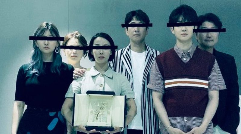 Постер фильма Паразиты 2019г. источник google.картинки