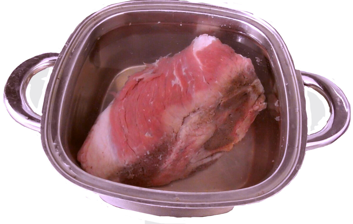 Мясо в уксусной воде