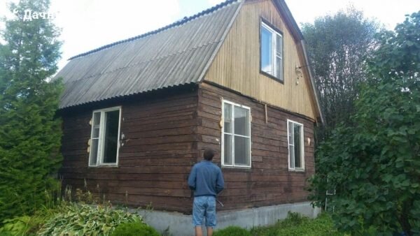 Дачный дом ДО ремонта