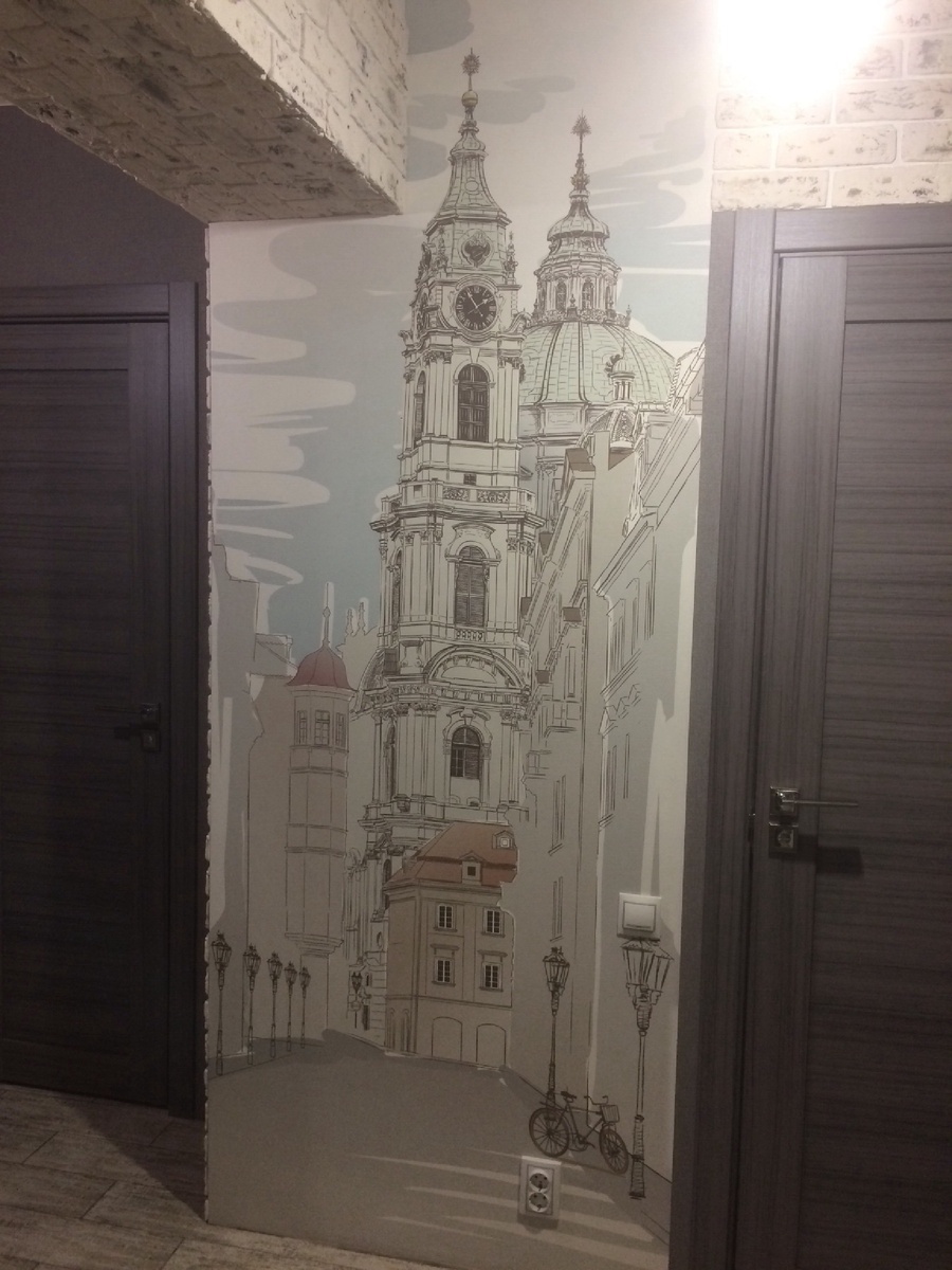 Мои обои в коридоре