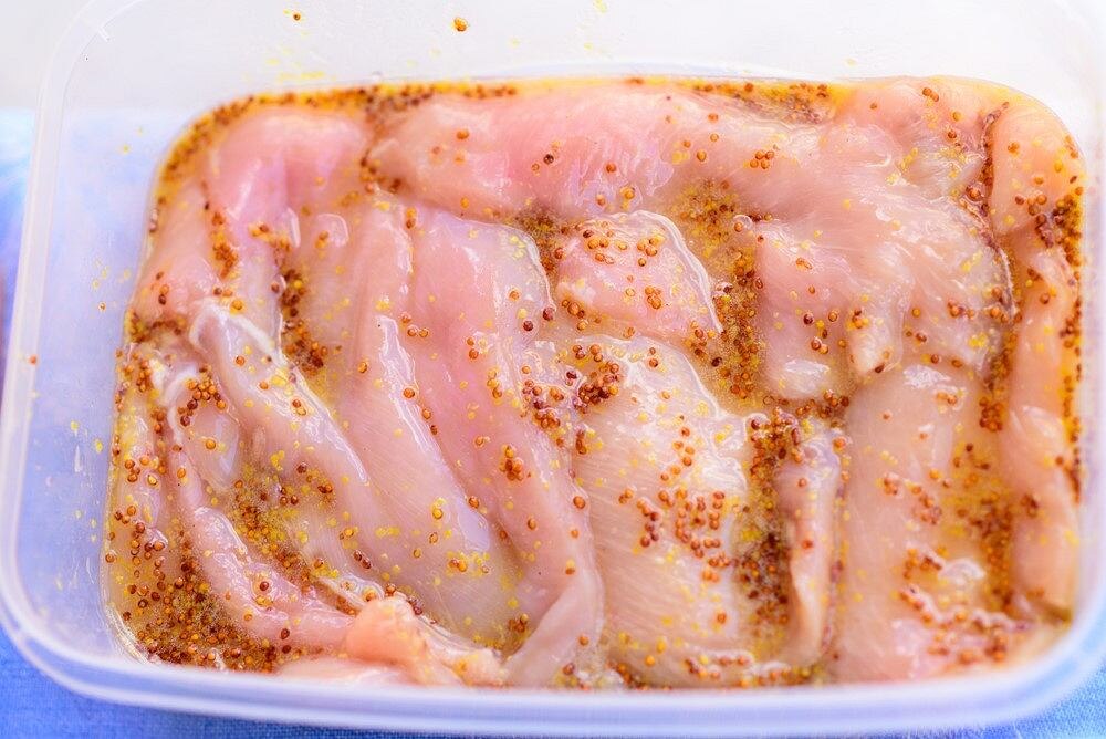 Куриная грудка в медовой гочице