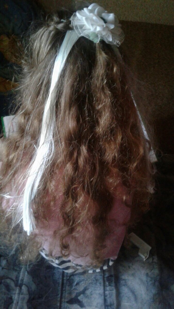 самодельные трессы из лент в прическе