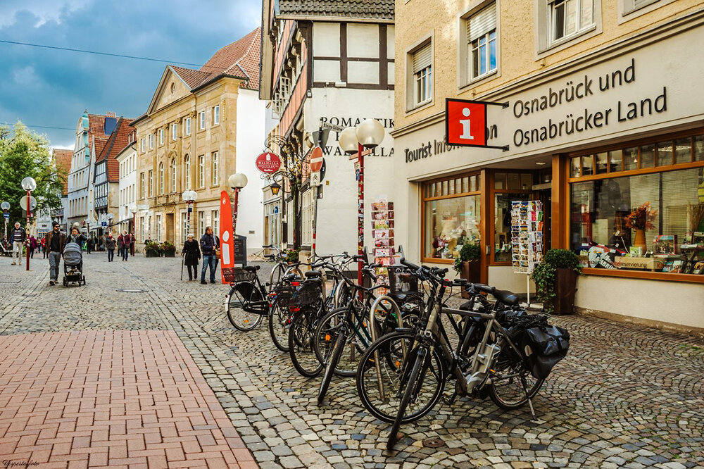 Город Osnabruck   (Оснабрюк), Германия. Фото из открытых источников.