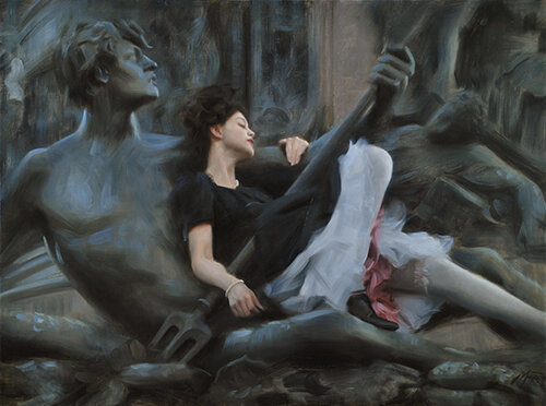 Двое влюбленных. Ник Алм. Источник: www.nickalm.com