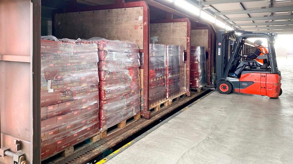 макаронные поезда Италия-Германия.