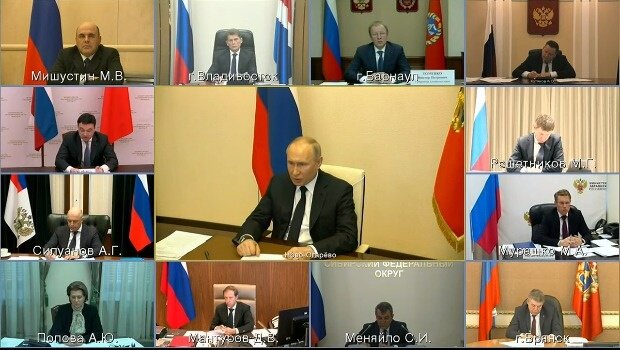 Обращение Путина к россиянам 8 апреля